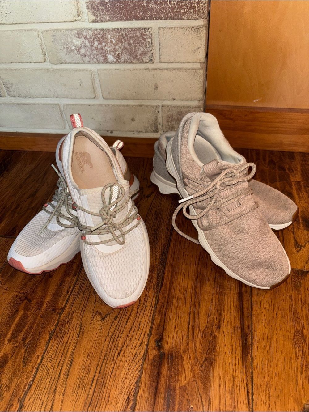 Two Neutral Casual Sorel Sneakers